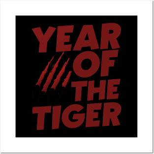 Year Of The Tiger Chinese New Year 2022 Posters and Art